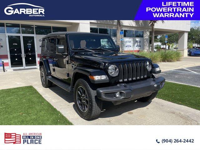 used 2021 Jeep Wrangler Unlimited car, priced at $34,431