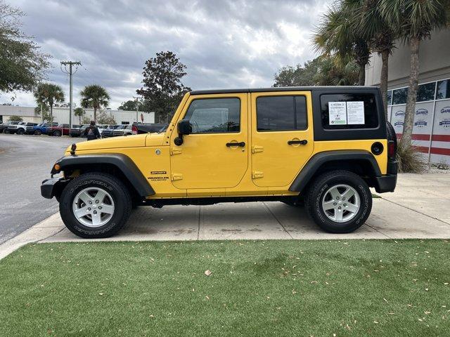 used 2015 Jeep Wrangler Unlimited car, priced at $19,431