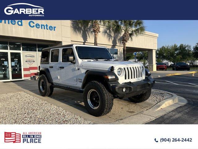 used 2019 Jeep Wrangler Unlimited car, priced at $29,621