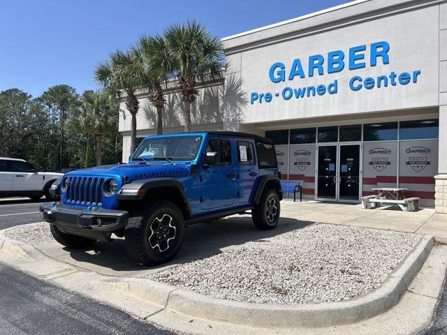 used 2022 Jeep Wrangler Unlimited 4xe car, priced at $39,821