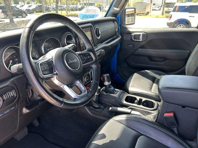 used 2022 Jeep Wrangler Unlimited 4xe car, priced at $39,821