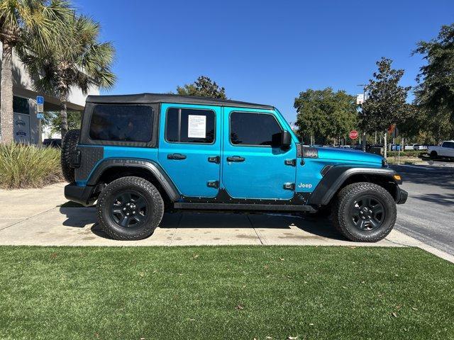 used 2019 Jeep Wrangler Unlimited car, priced at $25,089