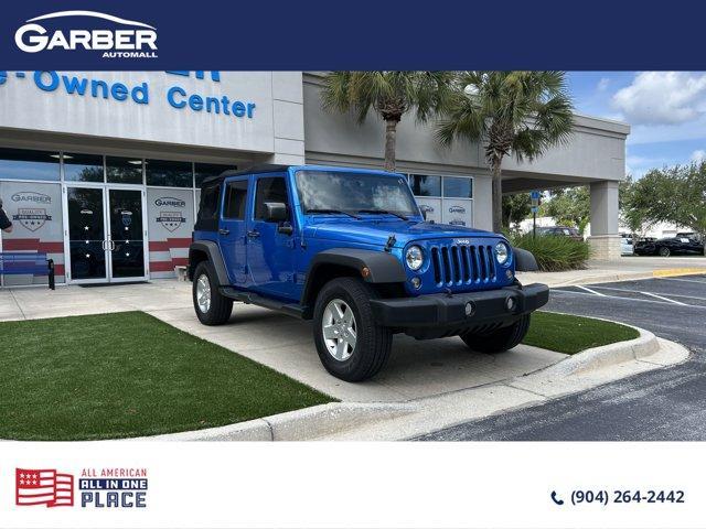 used 2015 Jeep Wrangler Unlimited car, priced at $23,941