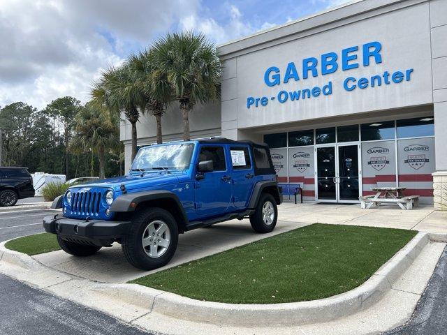 used 2015 Jeep Wrangler Unlimited car, priced at $23,941