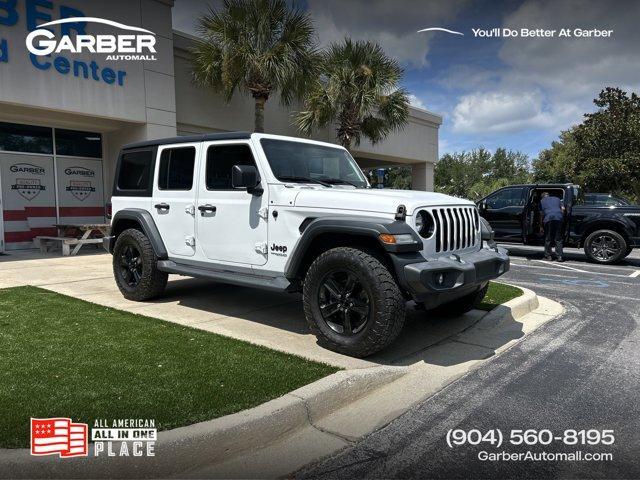 used 2020 Jeep Wrangler Unlimited car, priced at $25,917