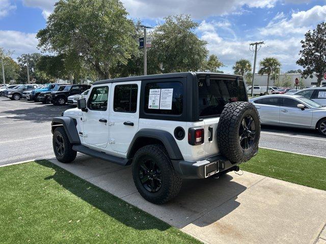used 2020 Jeep Wrangler Unlimited car, priced at $25,917
