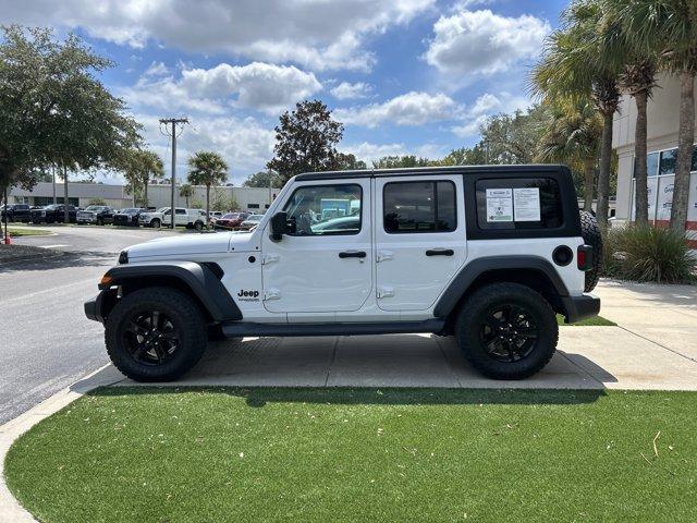 used 2020 Jeep Wrangler Unlimited car, priced at $25,917