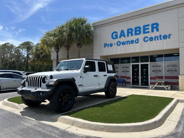 used 2020 Jeep Wrangler Unlimited car, priced at $25,917