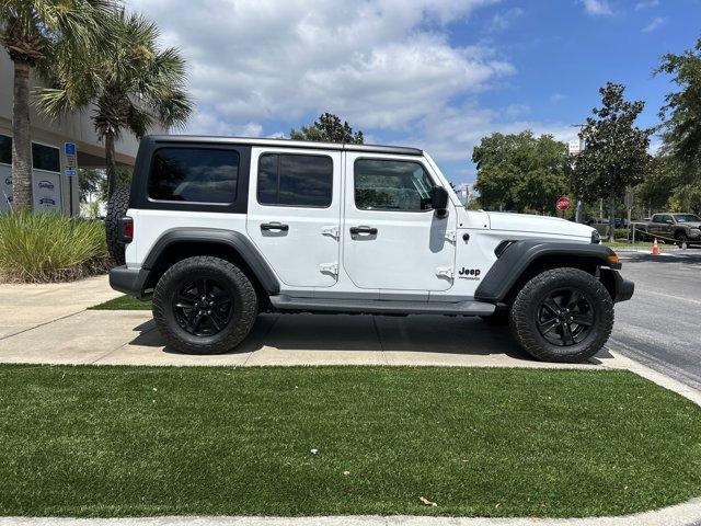 used 2020 Jeep Wrangler Unlimited car, priced at $25,917