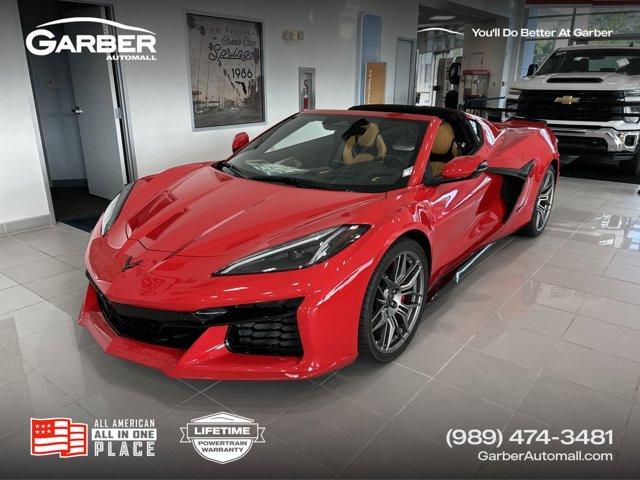 new 2025 Chevrolet Corvette car, priced at $124,276