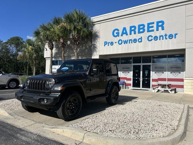 used 2024 Jeep Wrangler car, priced at $33,981