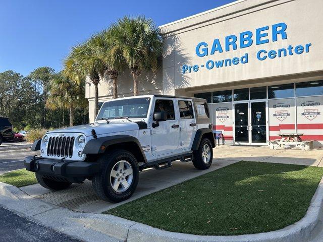 used 2018 Jeep Wrangler JK Unlimited car, priced at $22,292