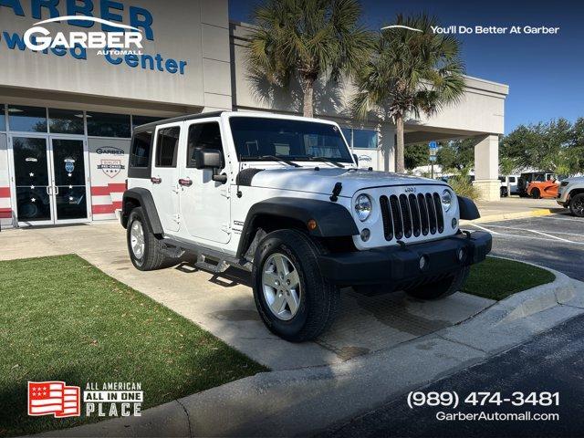 used 2018 Jeep Wrangler JK Unlimited car, priced at $22,292