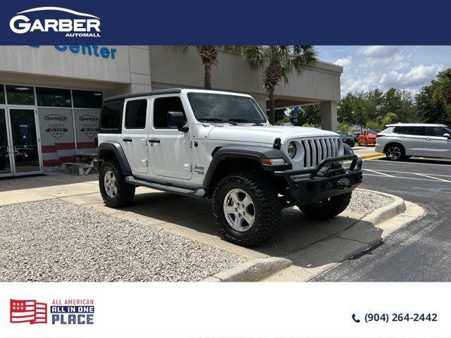 used 2020 Jeep Wrangler Unlimited car, priced at $29,451