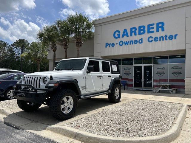 used 2020 Jeep Wrangler Unlimited car, priced at $29,241