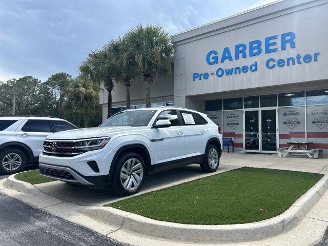 used 2021 Volkswagen Atlas Cross Sport car, priced at $22,091