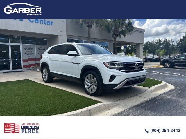 used 2021 Volkswagen Atlas Cross Sport car, priced at $22,091