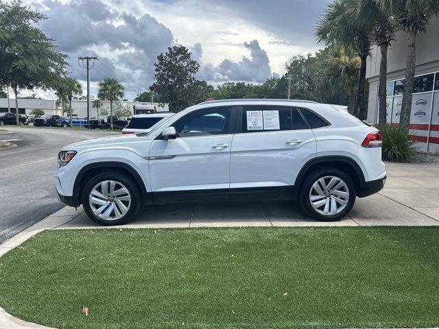 used 2021 Volkswagen Atlas Cross Sport car, priced at $22,091