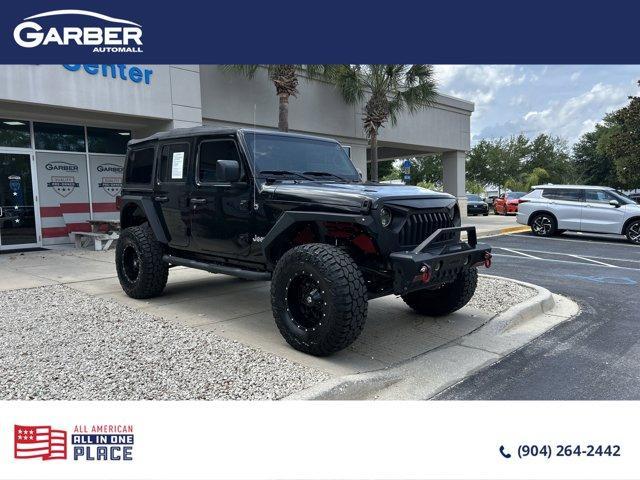 used 2018 Jeep Wrangler Unlimited car, priced at $23,981