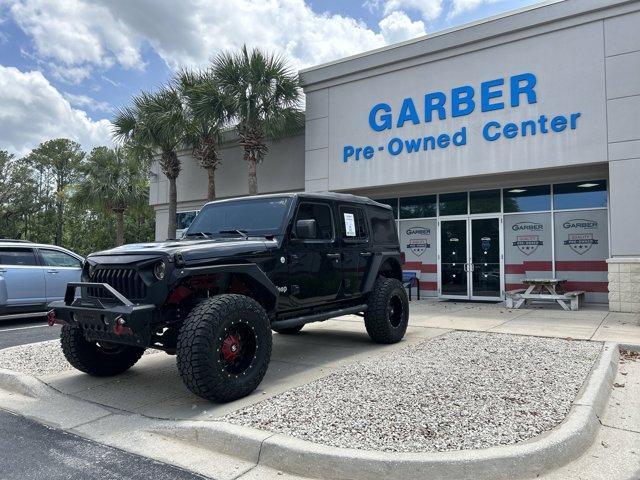used 2018 Jeep Wrangler Unlimited car, priced at $23,721