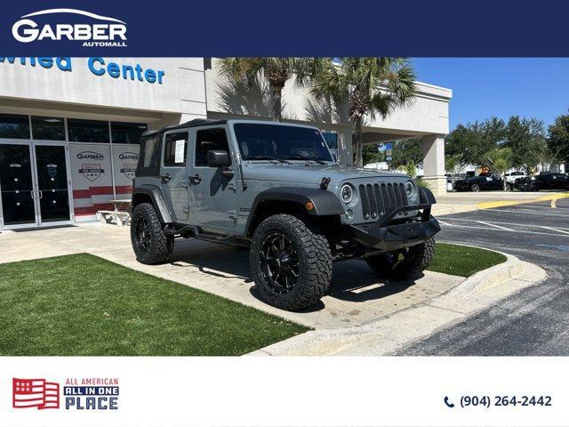 used 2015 Jeep Wrangler Unlimited car, priced at $18,866