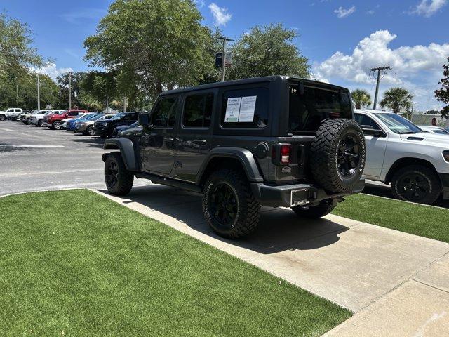 used 2021 Jeep Wrangler Unlimited car, priced at $34,624