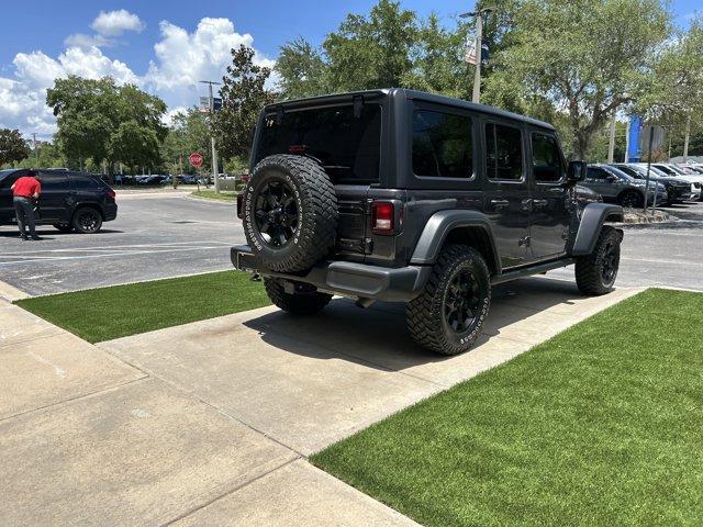 used 2021 Jeep Wrangler Unlimited car, priced at $34,624