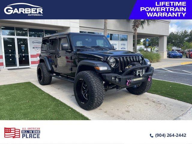 used 2020 Jeep Wrangler Unlimited car, priced at $36,649