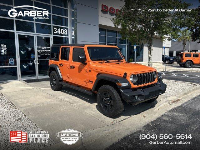 new 2025 Jeep Wrangler car, priced at $42,180