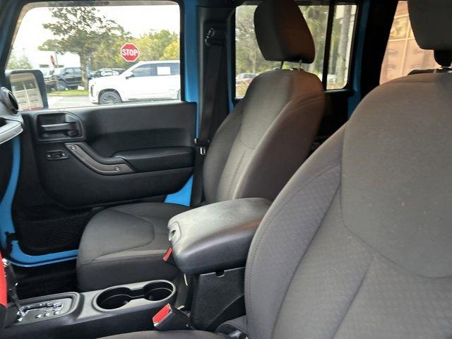 used 2017 Jeep Wrangler Unlimited car, priced at $19,889