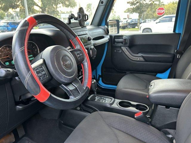 used 2017 Jeep Wrangler Unlimited car, priced at $19,889