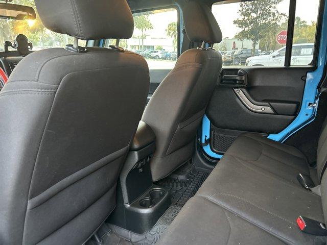 used 2017 Jeep Wrangler Unlimited car, priced at $19,889