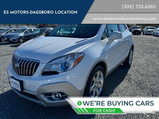 used 2016 Buick Encore car, priced at $10,995