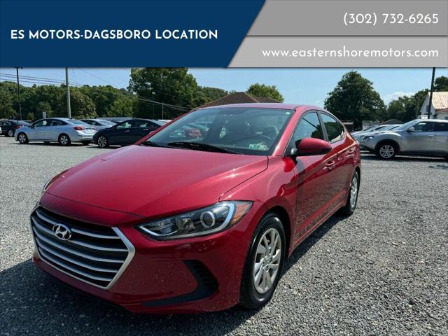 used 2017 Hyundai Elantra car, priced at $9,995