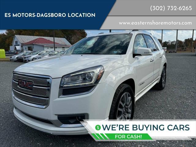 used 2013 GMC Acadia car, priced at $12,495