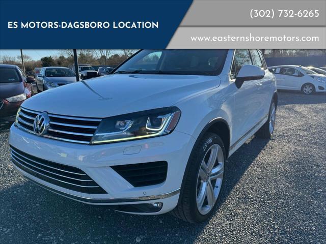 used 2017 Volkswagen Touareg car, priced at $17,995