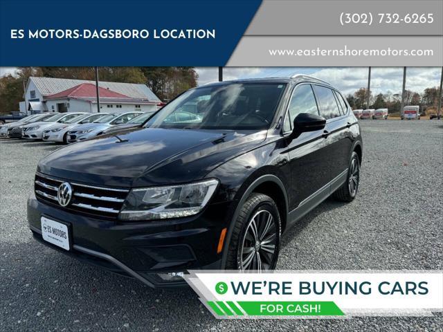 used 2018 Volkswagen Tiguan car, priced at $15,495