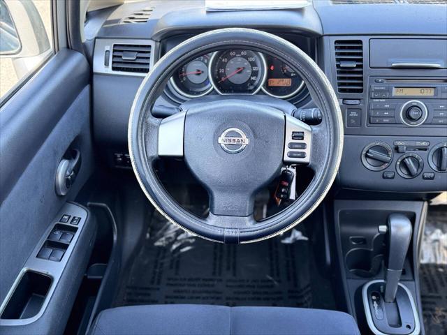 used 2009 Nissan Versa car, priced at $5,995