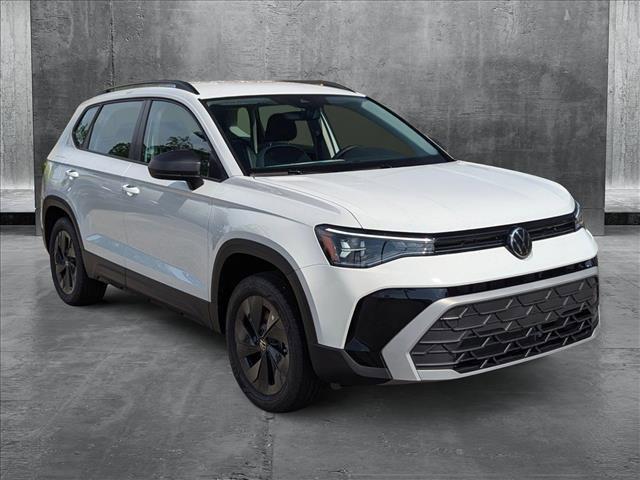 new 2025 Volkswagen Taos car, priced at $27,011