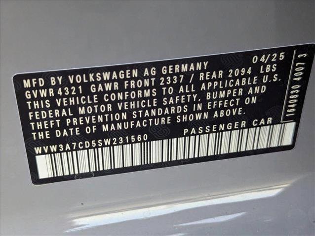 new 2025 Volkswagen Golf GTI car, priced at $40,755