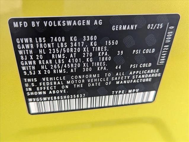 new 2025 Volkswagen ID. Buzz car, priced at $64,640