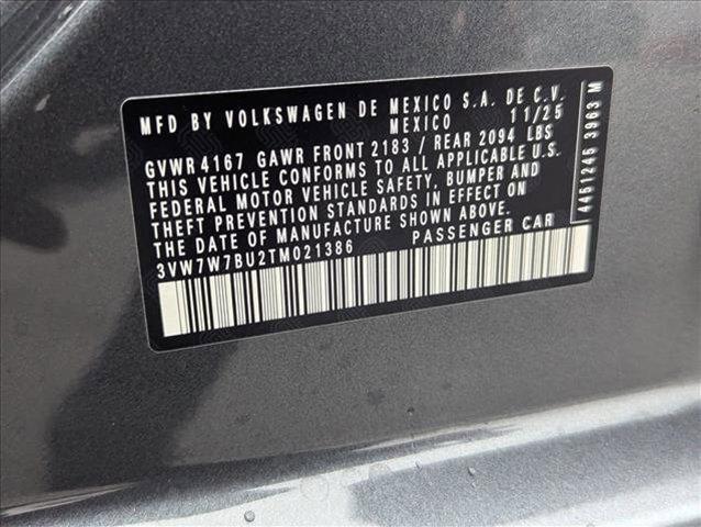 new 2026 Volkswagen Jetta car, priced at $29,229