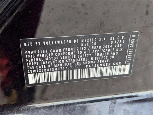 new 2025 Volkswagen Jetta car, priced at $28,203