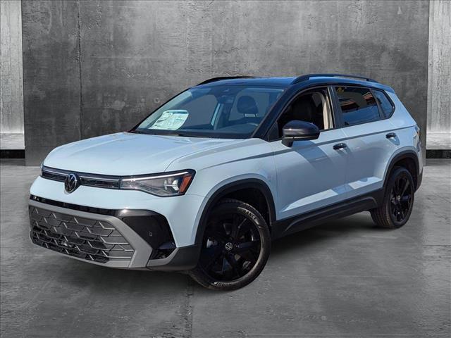 new 2025 Volkswagen Taos car, priced at $33,021