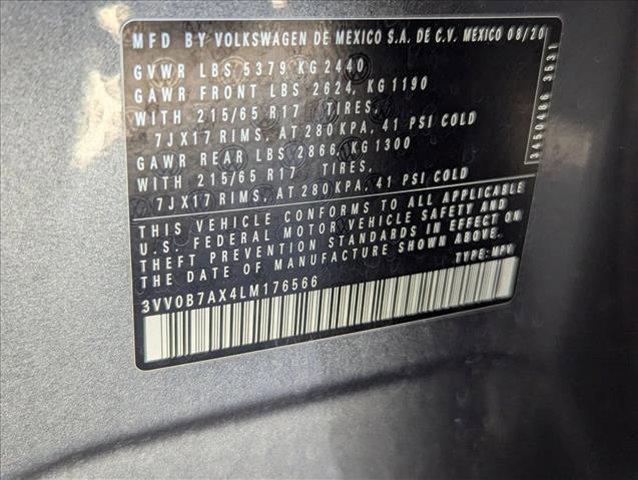 used 2020 Volkswagen Tiguan car, priced at $19,394