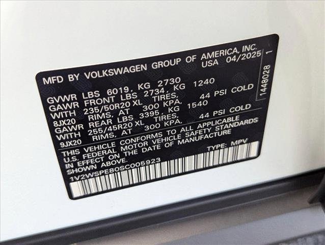 new 2025 Volkswagen ID.4 car, priced at $51,716