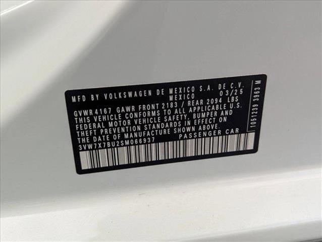 new 2025 Volkswagen Jetta car, priced at $28,163