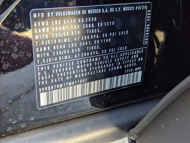 new 2026 Volkswagen Tiguan car, priced at $34,681