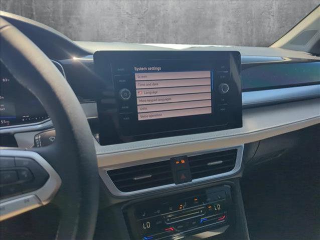new 2025 Volkswagen Taos car, priced at $29,316