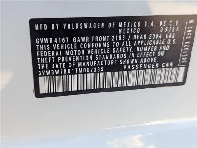 new 2026 Volkswagen Jetta car, priced at $27,549